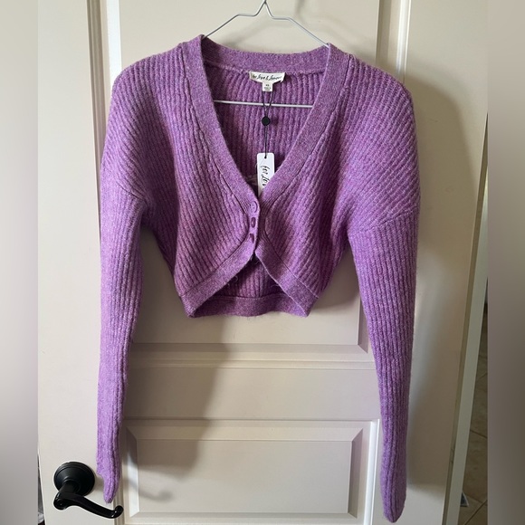 For Love And Lemons Sweaters - 🔴 NWT - For Love and Lemons cropped cardigan